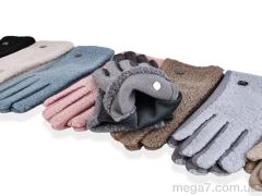 Перчатки, Королева оптом B18-33 (тедді-плюш) mix