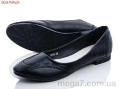 Балетки, QQ shoes оптом XF59 black