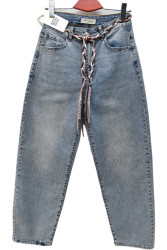 Джинсы женские MEECALOO ПОЛУБАТАЛ оптом 27518630 6150-161