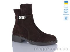Ботинки, Sali оптом H81 коричневий з. зима