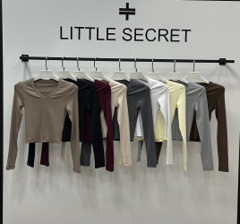 Лонгсливы женские (серый) оптом 36471825 500386-20