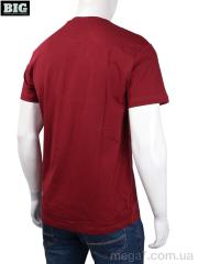 Футболка, BIG оптом 3707-0060-1 bordo