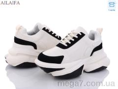 Кроссовки, Ailaifa оптом Ailaifa 8202 beige-black