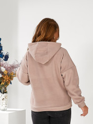 Худі жіночі ПОЛУБАТАЛ оптом BELUZA 