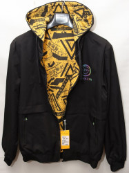 Куртки двусторонние мужские (black) оптом 78423061 BL-02-41