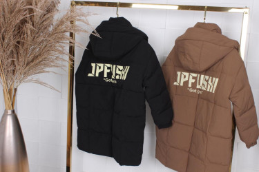 Куртки зимние юниор (коричневый) оптом 53981247 3371-68