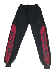 Спортивные штаны подростковые (black) оптом 95673804 01-1