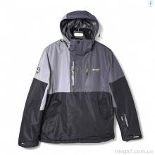 Куртка, Audsa оптом S24039-6 black-l.grey-grey