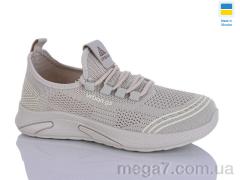 Кроссовки, DeMur оптом 6733 св.бежевий