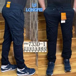 Джинсы мужские ПОЛУБАТАЛ оптом 72431908 733D-1-315