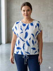 Блузки женские БАТАЛ оптом 61928075 541-161