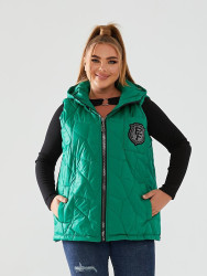 Жилетки женские ПОЛУБАТАЛ оптом 17908352 605-30