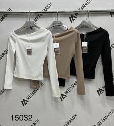 Лонгсліви жіночі (чорний) оптом