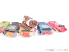 Варежки, RuBi оптом 2502 (7-10) mix