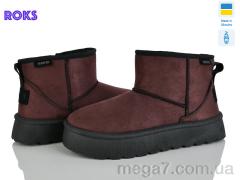 Угги, Roks оптом 5501 коричневий