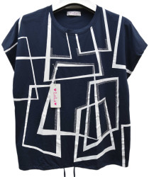 Футболки женские БАТАЛ оптом 35106487 856-252