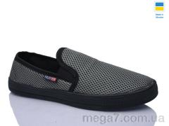 Слипоны, DeMur оптом 6-042 сірий