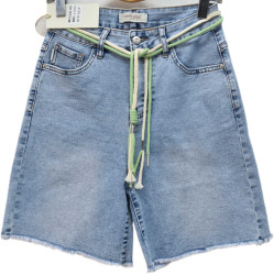 Шорти джинсові жіночі оптом Meecaloo Китай