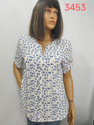 Блузки женские БАТАЛ оптом 49016527 3453-8