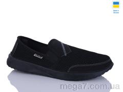 Слипоны, DeMur оптом 6148 чорний