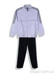Спортивный костюм, Presto оптом 565 3-смужки білий