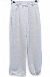 Спортивные штаны женские на флисе БАТАЛ оптом 19024637 7007-51