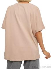 Футболка, Massmag оптом 6605 бежевий
