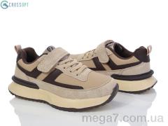 Кроссовки, CROSSOPT оптом EC300 khaki-brown