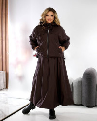 Костюми жіночі (2-ка) ПОЛУБАТАЛ оптом 