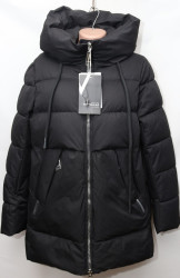 Куртки зимние женские (black) оптом 97586432 3023-42