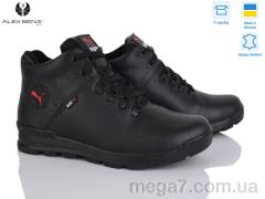 Кроссовки, Alex Bens оптом --- P03 фл.чорний