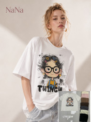 Футболки женские БАТАЛ оптом 02491573 6230-12