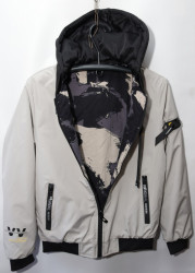 Куртки двусторонние мужские ZENECA оптом 47618259 FZ-77708-58