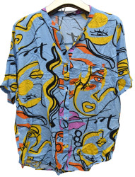 Рубашки женские БАТАЛ оптом 41570892 7649-30