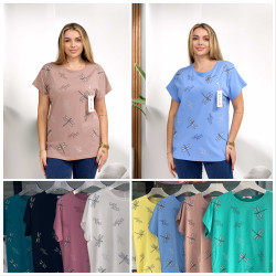Футболки жіночі БАТАЛ оптом