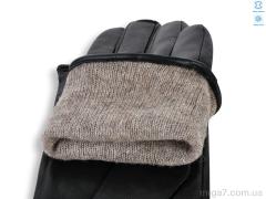 Перчатки, Королева оптом YA04М шкіра вовна black