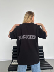 Футболки жіночі (чорний) оптом ELFBERG