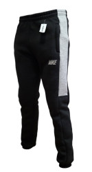 Спортивные штаны юниор на флисе (black) оптом 42697850 02-7