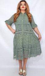 Платья женские БАТАЛ оптом 23614980 253-75