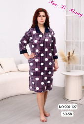 Халати жіночі БАТАЛ оптом XUE LI XIANG
