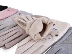 Перчатки, Королева оптом B32-38 (кашемір-тедді) mix