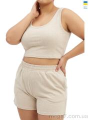 Костюм, Sport style оптом 897 бежевий