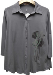 Рубашки женские БАТАЛ оптом 60179523 3088-43