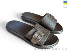 Шлепки, Rai shoes оптом DS841 шоколад