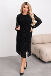 Сукні жіночі ПОЛУБАТАЛ (2-ка) оптом  