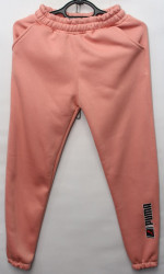 Спортивные штаны женские на флисе  оптом 91703524 02-6