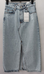 Юбки джинсовые женские DK49 оптом 98360154 2452-12