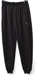 Спортивные штаны мужские БАТАЛ (черный) оптом Китай 42650139 02 -25