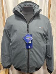Куртки зимние мужские RLX БАТАЛ (серый) оптом 48573129 290-2-7