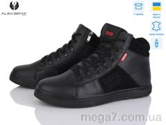 Ботинки, Alex Bens оптом 1510 чорний